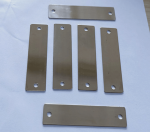 Plaque d'identification en acier inoxydable SS316 100mm x 12mm pour marquage laser, contrôle acide, pour attache de câble ANBIBEI <span class=keywords><strong>ADIM</strong></span> -80~+500 - Product Image 2