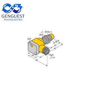 Sensor de Proximidad NI10-G18-Y1X NI10-G18K-AP6X NI10-G18K-AP7X NI10-G18SK-AN6X NI10-G18SK-A para Automatización Industrial - Product Image 2