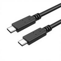 Câble USB4 Gen3 Type-C vers Type-C ULT-unite de type coaxial, 0,3 m/0,5 m/0,8 m, gaine en PVC, 40 Gbps, 100 W, 5 A, câble de charge rapide et de transfert de données