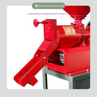 Décortiqueuse de riz à essence / Machine à écosser le riz portable mini / Équipement de décorticage du riz