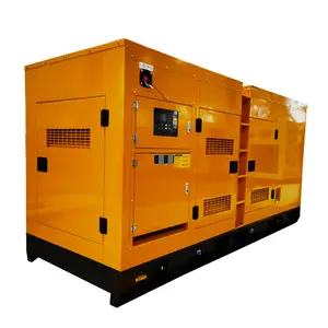 Gerador de potência, gerador de potência diesel 125kva ac monofásico 220v silencioso diesel geradores