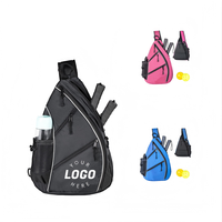 Sac bandoulière réversible personnalisé pour homme, sac de sport, sac de tennis, sac de pickleball pour femme, sac à main pour raquette de pickleball, sacs à dos