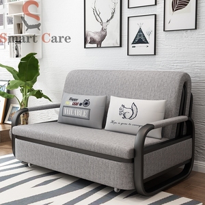 Canapé-<span class=keywords><strong>lit</strong></span> pliable multifonctionnel pour petit foyer, vente chaude 2025, <span class=keywords><strong>double</strong></span> usage, <span class=keywords><strong>lit</strong></span> simple et <span class=keywords><strong>double</strong></span> rétractable - Product Image 3