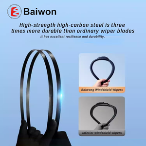 Lames d'essuie-glace avant en caoutchouc naturel pour pare-brise de voiture, personnalisées en gros, pour <span class=keywords><strong>BMW</strong></span> Série <span class=keywords><strong>2</strong></span> <span class=keywords><strong>Gran</strong></span> <span class=keywords><strong>Tourer</strong></span> 218i 2016-2018 - Product Image 5