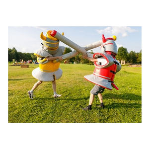 Costume de sumo sur le thème des chevaliers, <span class=keywords><strong>jeu</strong></span> de combat Sumo/Knight, attractions Sumo à vendre - Product Image 1