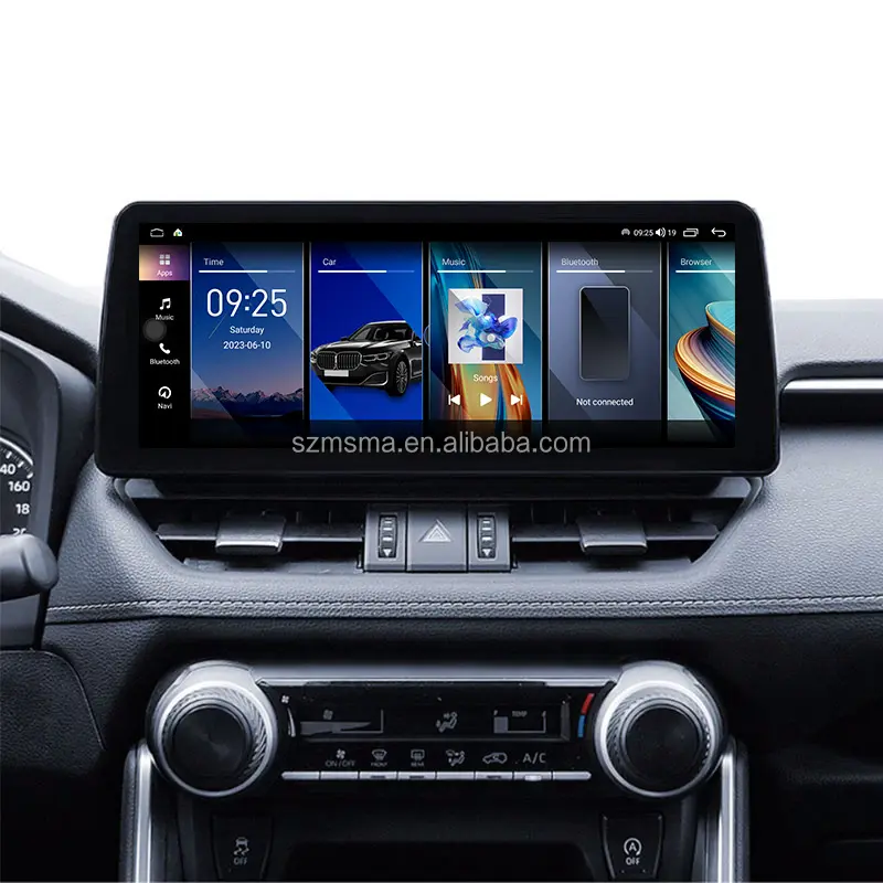 Maisimei Universal 12.3 Inch Screen Android Car Radio For Toyota Honda Mazda Peugeot KIA Multimedia Car DVD Player