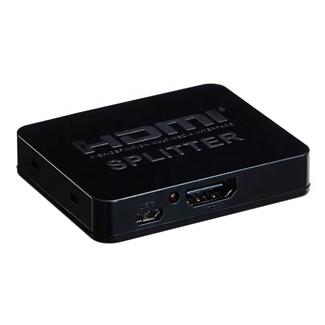 Factory price 1x2 HDMI 2 Port Splitter 4K 3D 1080p