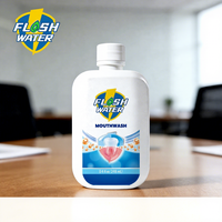 Flash Water Herbal Fresh Portable Oral Mouthwash - Rinçage buccal naturel sans alcool pour femmes enceintes et soins pour les dents sensibles