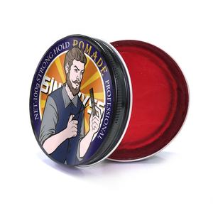 Fabrication de <span class=keywords><strong>cire</strong></span> à texture dure Production de pommade Elegance <span class=keywords><strong>Cire</strong></span> à cheveux rouge pour cheveux courts - Product Image 2