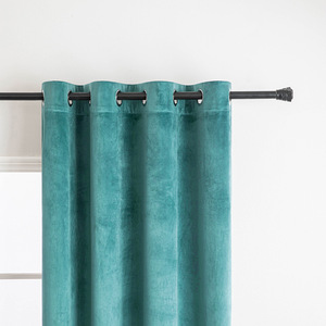 Hà Lan Nhung Rèm Cửa Backdrop Thêm Dài Rèm Nhung Rắn Màu Nhung Vải Cho Rèm Cửa - Product Image 6