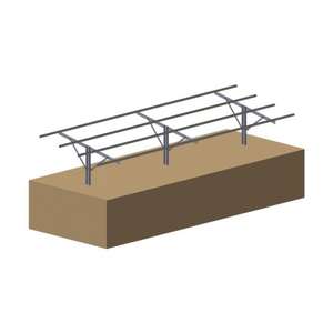 Sistema de Montaje <span class=keywords><strong>Solar</strong></span> Bifacial Vertical, Estructura de Acero Galvanizado en Caliente para Agricultura Fotovoltaica y Áreas de Alto <span class=keywords><strong>Albedo</strong></span> - Product Image 4