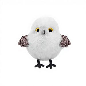 Realistic Plush Bird Pet Toy Squeaky Flapping Wings Interactive Cat Dog Toy - Product Image 5