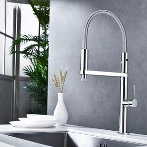 Rotation à 360 degrés extensible rétractable en laiton robinet d'eau chaude et froide robinet d'évier de cuisine Design moderne mélangeur de cuisine magnétique - Product Image 6