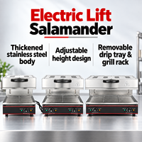 Grill Salamandre Électrique Commercial en Acier Inoxydable pour Restaurant - Offre Spéciale