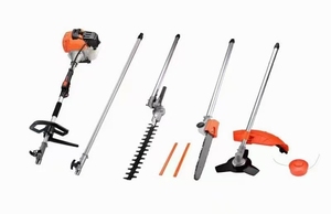 Industrial 2 Stroke Engine 52cc <b>Gasoline</b> Brush Cutter Lawn Mower Weed Eater Hedge Trimmer - Product Image 2