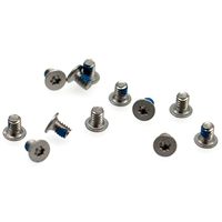 Vis de remplacement pour ordinateur portable, vis de base de boîtier inférieur, vis Torx T5 argentées M2x3mm