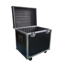 Valise robuste de taille personnalisée du fabricant avec étui de vol en mousse personnalisé en aluminium