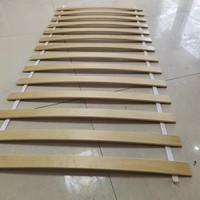 Lattes de lit en LVL de bouleau et hêtre YX, colle E0, 100% bois naturel, écologiques et durables, taille personnalisée pour cadre de lit, support de matelas