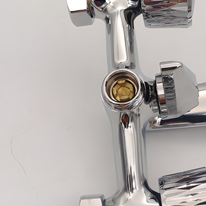 Set Doccia in Ottone ad Alta Pressione, Anti-scottatura e Anti-corrosione, Risparmio Idrico, Certificato CE, Montaggio a Parete per Casa - Product Image 3