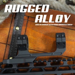 ขายึดกล้องเล็ง TYPHON Ranger Entry Precision Quick-Release Tactical แบบกันน้ำ ทำจากอะลูมิเนียม ขนาด 1 นิ้ว 30 มม. รองรับการใช้งานหลากหลายรูปแบบ - Product Image 4