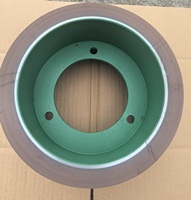 Rouleau en caoutchouc de 152 mm pour décortiqueuse de riz SB30, rouleau en caoutchouc de 6 pouces pour tambour en fonte