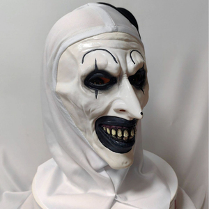 Maschera Originale di Clown Terrificante in Latex, <span class=keywords><strong>Joker</strong></span> Sanguinante per Feste di Halloween, Maschere Spaventose per Cosplay di Clown, Maschere Terrificanti per Bambini - Product Image 6