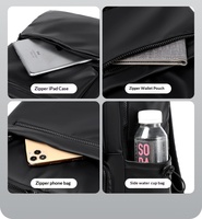 Sac à dos unisexe en jean et polyester pour ordinateur portable, idéal pour hommes, disponible en ligne en gros, sac à dos noir pour étudiants