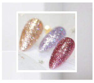 Kit de vernis à ongles gel UV professionnel, produit de <span class=keywords><strong>manucure</strong></span> à faire soi-même, pour la maison, brillant, scintillant et pailleté, à utiliser à la maison, 7 couleurs, nouveauté, usage domestique - Product Image 4