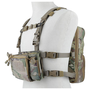 Groothandel Tactische Borst Tuig Met Multi-Pockets Hoge Kwaliteit Tactische Molle Vest Tactische Micro Borst <span class=keywords><strong>Rig</strong></span> - Product Image 1