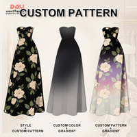 Ensemble de robes maxi pour femmes de haute qualité, personnalisées, avec col halter, décoration en dentelle, motif uni - Service OEM pour les boutiques