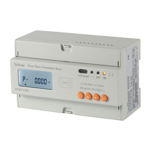 Compteur d'énergie prépayé DTSY1352 3P4W avec protection contre les surcharges et coupure automatique pour appartement et dortoir - Product Image 3
