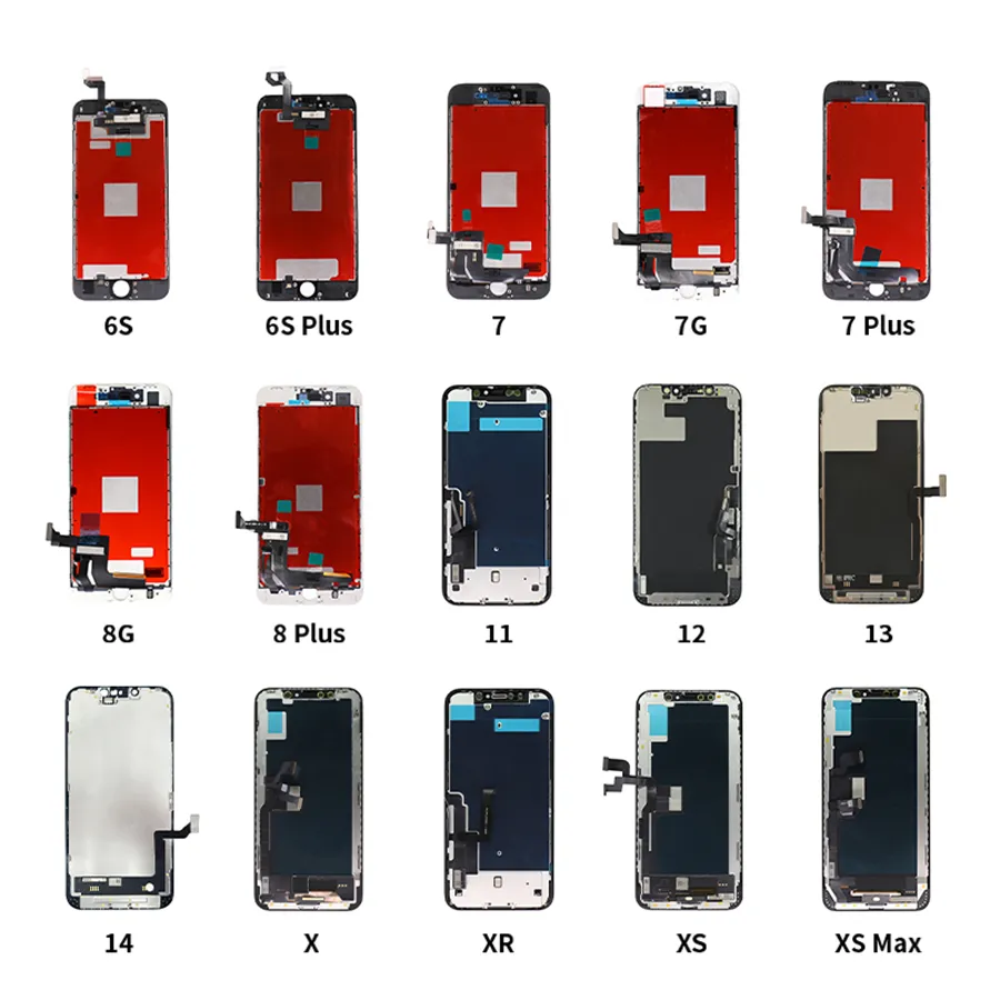 Novos Produtos Lcd Touch Screen Substituição Display Digital Do Telefone Móvel Para iPhone 6 7 8 Plus 11 12 Mini 13 14 Pro Max X Xr Xs