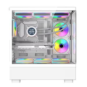 Nuevo modelo personalizado moderno escritorio Gamer PC ordenador USB3.0 chasis ATX negocios e-sports Gaming PC funda carcasa - Product Image 2