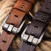 Ceinture en cuir véritable pour homme de haute qualité avec boucle à ardillon en métal vintage à motif crocodile, ceinture de taille en cuir tendance