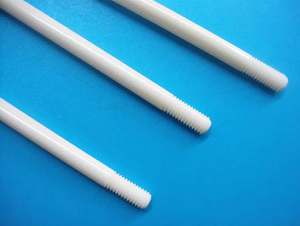 Tige en céramique M6M8 Tige filetée en céramique d'alumine 99% pour <span class=keywords><strong>PECVD</strong></span> - Product Image 5