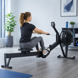 Rameur Commercial en Acier avec <span class=keywords><strong>Ergomètre</strong></span> à Rames, Ensemble Complet d'Équipement pour Salle de Sport - Product Image 4