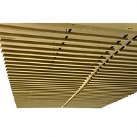 Panneau acoustique suspendu en fibre de polyester à installation facile, absorbant le son, pour projet de rénovation de bureau