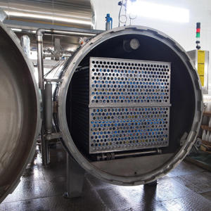 Sterilizzatore Industriale a Immersione in Acqua per Latte di Soia in Bottiglia e Bevande Lattiero-Casearie Aromatizzate - Product Image 4