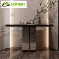 Console d'entrée pour hôtel d'affaires, table sur mesure en bois massif, design moderne et durable, pour hall d'entrée, salle à manger, salons - Hôtels commerciaux 3 à 5 étoiles