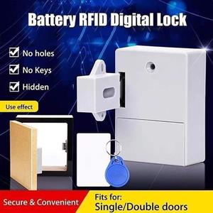 DIY Smart <b>Sensor</b> RFID Hidden Safety Digital Cabinet Lock/Electronic Drawer Locks Invisible <b>Sensor</b> Lock for Wardrobe Furniture - Product Image 5