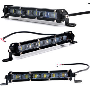 Nouvelle barre lumineuse à une rangée 12v 8.8 pouces 18w <span class=keywords><strong>6d</strong></span> barre de lumière <span class=keywords><strong>led</strong></span> 18 watts lumière tout-terrain pour camions hors route - Product Image 3