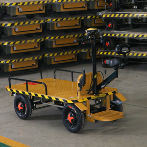 Chariot à plateforme électrique à quatre roues, chariot de transport portable, capacité de charge de 1000 kg, OEM industriel pour entrepôt - Product Image 6