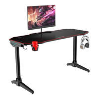 Table multifonctionnelle 140x60x75 Cm, chaise de bureau d'ordinateur de jeu, pied réglable, meilleur bureau d'ordinateur de jeu