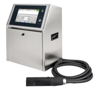 Impresora de Inyección de Tinta Continua VT IP55 SUS 304, Máquina de Codificación CIJ de Caracteres Pequeños para Impresión de Fechas en Envases de Alimentos y Bebidas