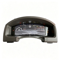 Écran de tableau de bord numérique LCD Premium Yuefu 12,3 pouces, mode tout-terrain, remplacement direct pour Toyota Land Cruiser 2016-2021