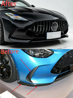 Pour Mercedes-Benz AMG GT63 C192, style OEM, séparateurs avant en fibre de carbone sèche, canards, coins de pare-chocs avant, vente en gros
