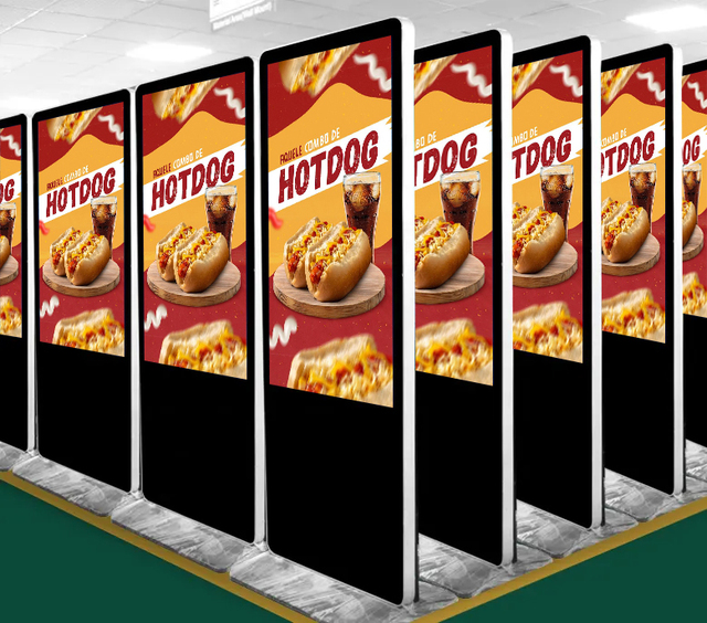 Customized 32 43 50 55 65 Inch Lcd Screen Monitor Interactive Self Service Floor Standing Touch Screen Kiosk