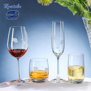 Champagne Glass With Colorful Feather Design For Wedding Occasion - Product Image 5
