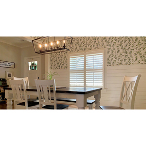 Nhà Máy bán hàng trực tiếp thiết kế độc đáo Basswood hoặc PVC nội thất gỗ trồng màn trập từ Trung Quốc - Product Image 6