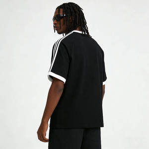 เสื้อยืดเจอร์ซีย์ผ้าฝ้าย 100% น้ำหนัก 240 กรัม ลายพิมพ์สำหรับผู้ชาย ขายส่ง เสื้อยืดเปล่าสีพื้น ทรงหลวม สวมใส่สบาย แขนสั้น เสื้อยืดลายกราฟิกสำหรับทุกเพศ - Product Image 4